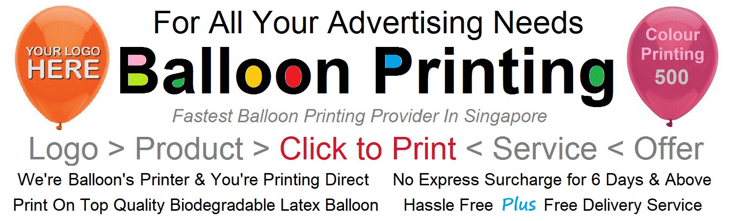 Balloon Printing Singapore